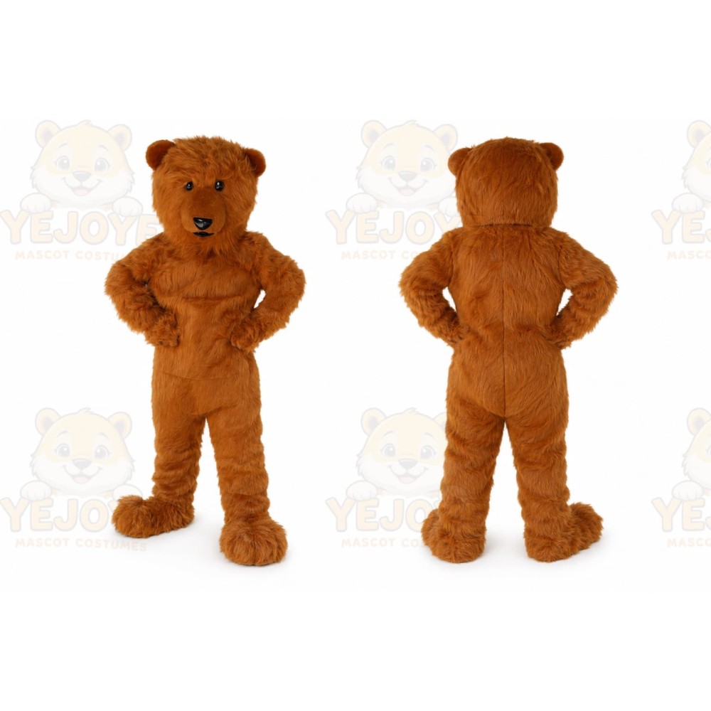 Grizzy Bear Mascot Costume