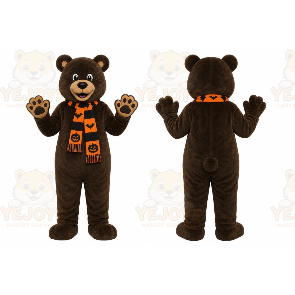 Halloween Bear Mascot Costume