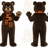 Halloween Bear Mascot Costume