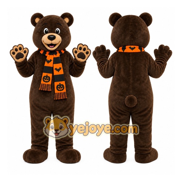 Halloween Bear Mascot Costume