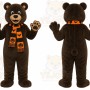 Halloween Bear Mascot Costume