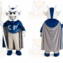 Halloween Blue Devil Mascot Costume