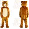 Halloween Brown Cat Mascot Costume