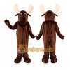 Halloween Brown Deer Mascot Costume Halloween Brown Deer Mascot Costume