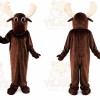 Halloween Brown Deer Mascot Costume
