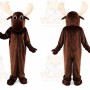 Halloween Brown Deer Mascot Costume