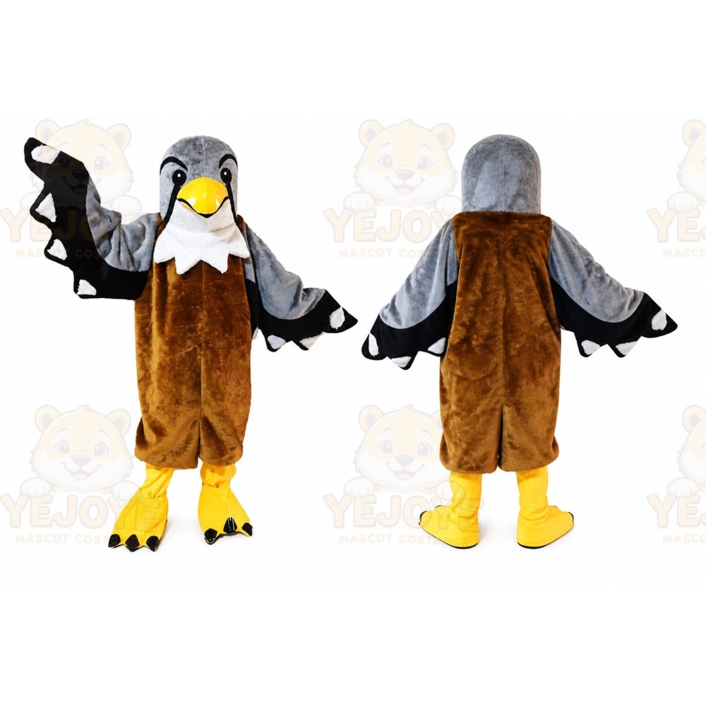 Halloween Brown Eagle Mascot Costume