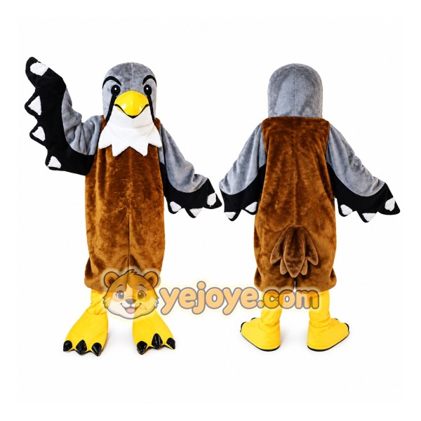 Halloween Brown Eagle Mascot Costume