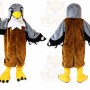 Halloween Brown Eagle Mascot Costume