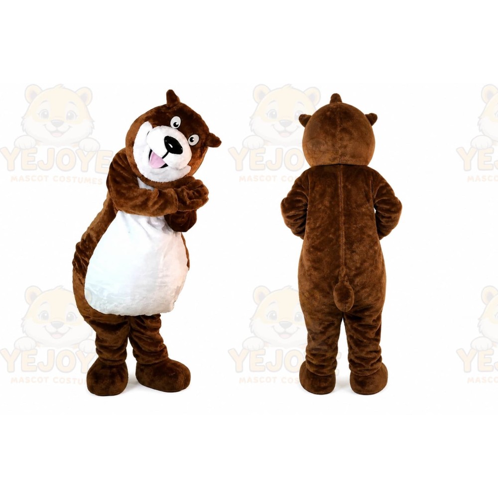 Halloween Brown Squirrel Mascot Costume