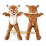 Halloween Brown Tiger Cat Mascot Costume