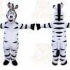 Halloween Cartoon Zebra Mascot Costume