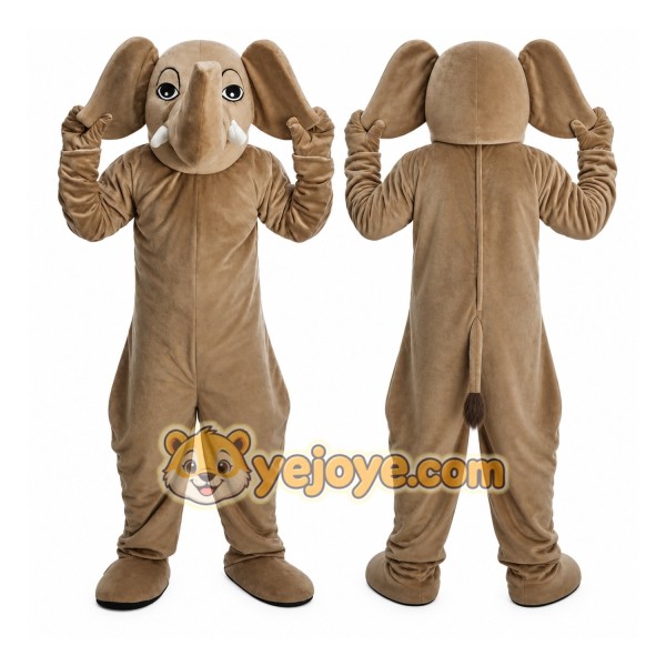 Halloween Elephant Mascot Costume