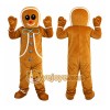 Gingerbread Man Mascot Costume