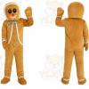 Halloween Gingerbread Man Mascot Costume