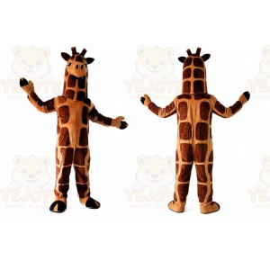 Halloween Giraffe Mascot Costume