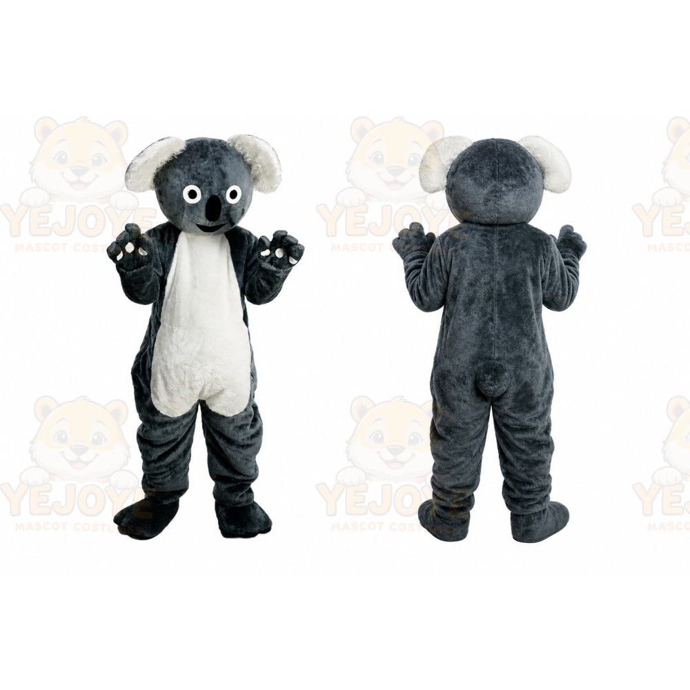 Halloween Gray Koala Mascot Costume