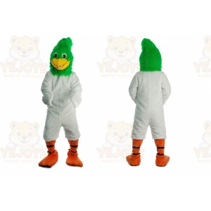 Halloween Green Bird Mascot Costume
