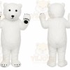 Halloween Polar Bear Mascot Costume Cosplay Party