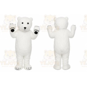 Halloween Polar Bear Mascot Costume Cosplay Party