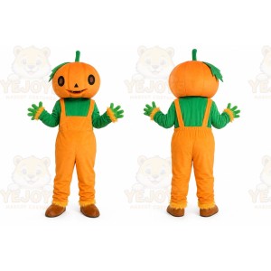 Halloween Pumpkin Pig Mascot Costume Suit