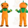 Halloween Pumpkin Pig Mascot Costume Suit