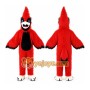 Halloween Red Eagle Bird Mascot Costume
