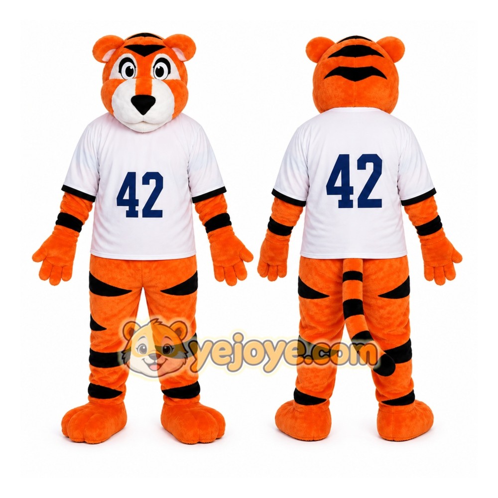 Halloween Sport Tiger Mascot Costume