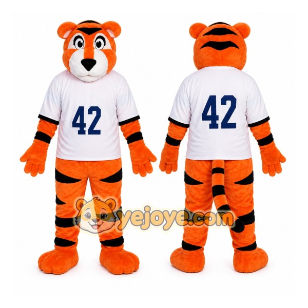 Halloween Sport Tiger Mascot Costume