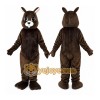 Brown Rabbit Mascot Costume Brown Rabbit Mascot Costume