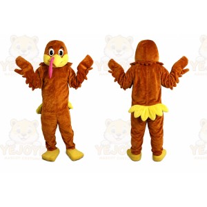 Halloween Turkey Cartoon Mascot Costume