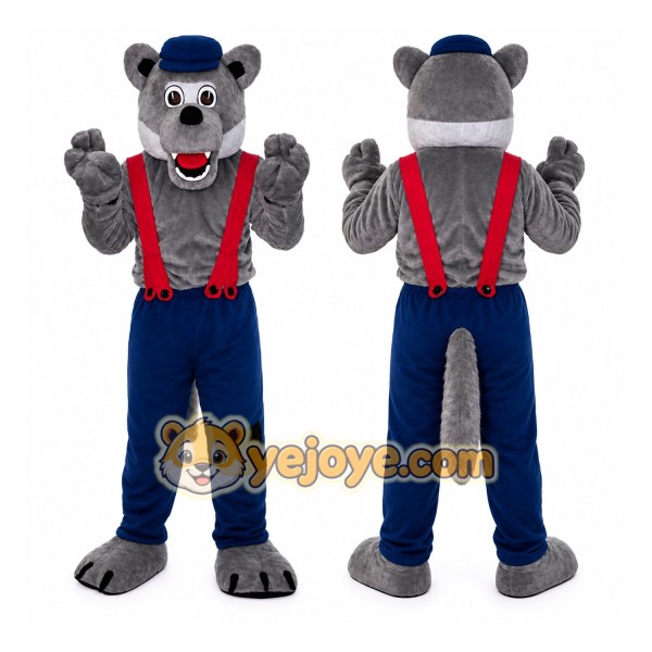 Halloween Wolf Mascot Costume