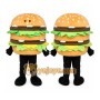 Hamburger Mascot Costume Food Mascots