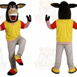 Athletic Sport Donkey Mascot Costume for Adult