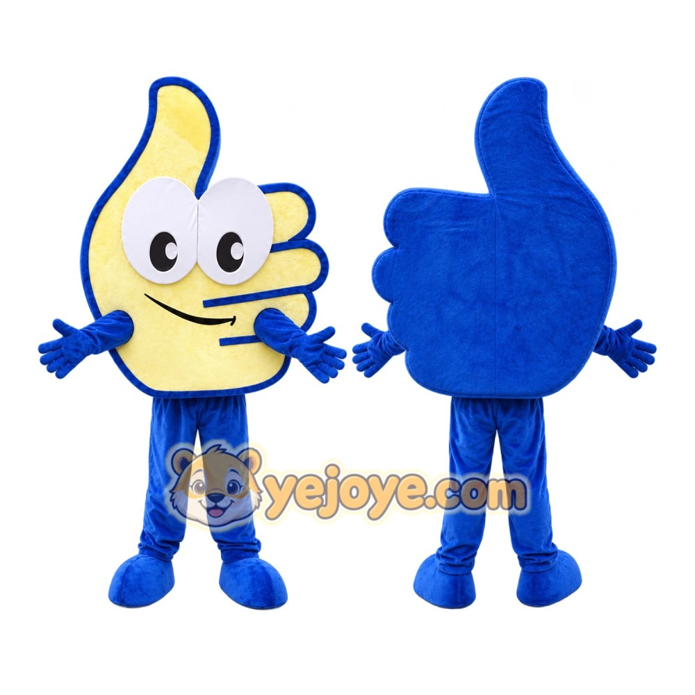 Hand Finger Mascot Costume