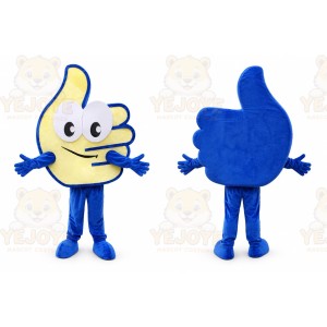Hand Finger Mascot Costume