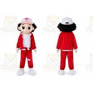 Handy Manny Mascot Costume Boy Mascot Costume