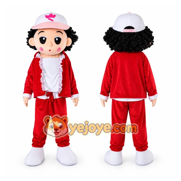 Handy Manny Mascot Costume Boy Mascot Costume
