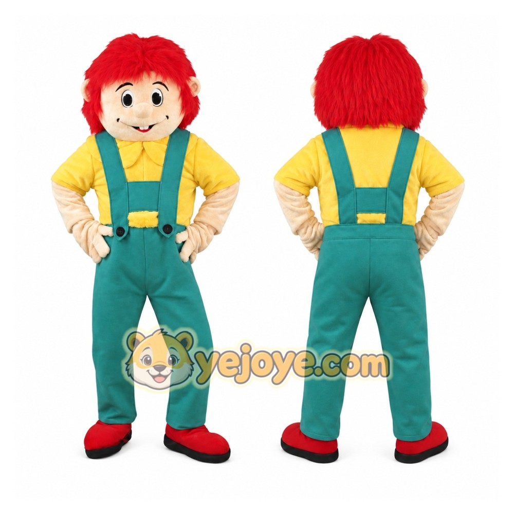 Handyman Clown Mascot Costume