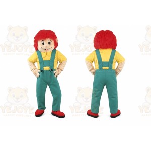Handyman Clown Mascot Costume