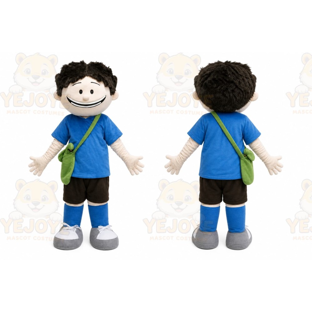Happy Boy Mascot Costume