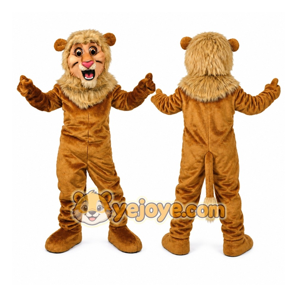 Happy Lion Mascot Costume Happy Lion Mascot Costume