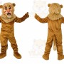 Happy Lion Mascot Costume