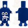 Happy Shabbat Dreidel Mascot Costume