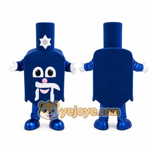 Happy Shabbat Dreidel Mascot Costume