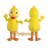Happy Yellow Duck Mascot Costume