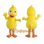 Happy Yellow Duck Mascot Costume