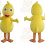 Happy Yellow Duck Mascot Costume