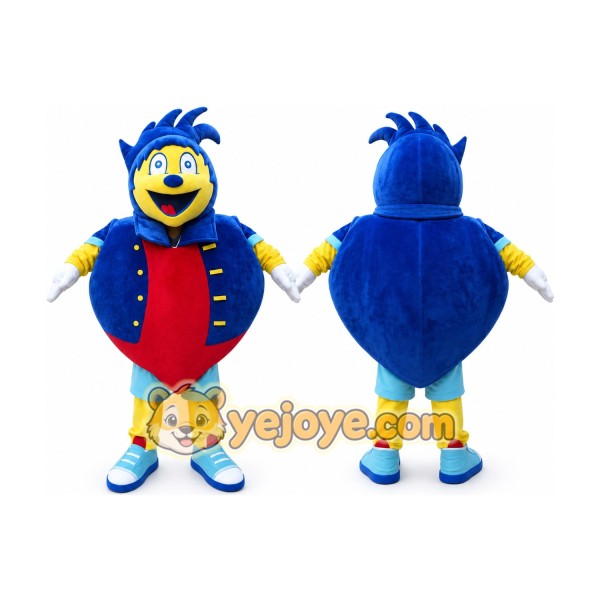 Heart Hero Mascot Costume