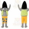 Helmet Boy Girl Mascot Costumes Cartoon